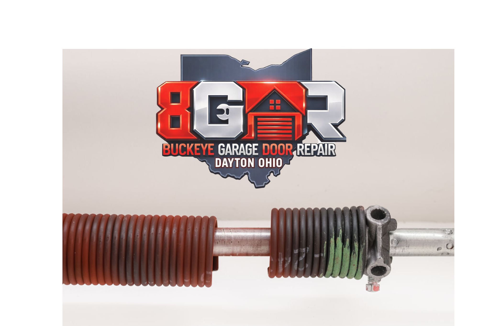 Broken garage door spring